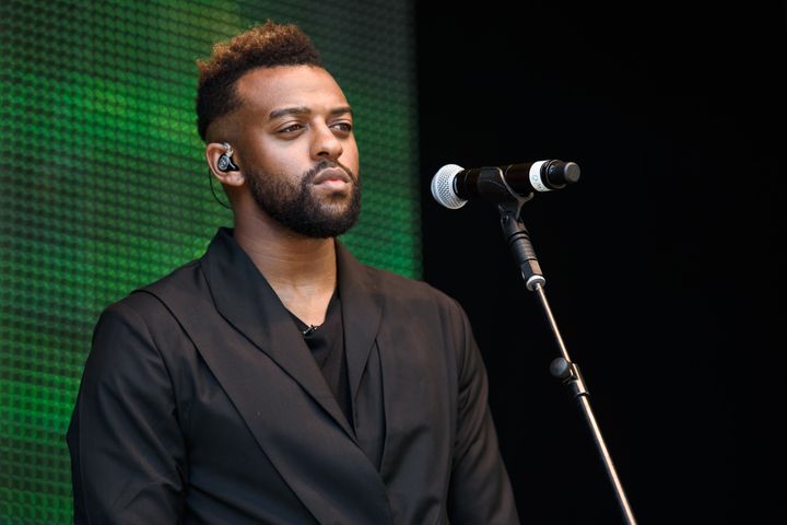 Oritsé Williams on stage at Wireless Festival in 2015