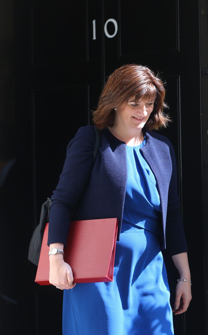 A bitter spat erupted between a top aide to Theresa May and Nicky Morganafter the former Cabinet minister was banned from a No 10 meeting in a row over the PM's leather trousers