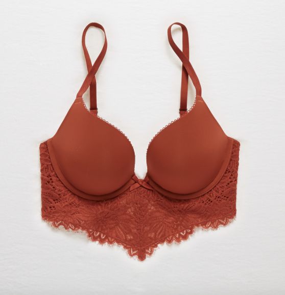 Victoria's Secret Bra Size 38DD Unlined Plunge Bra Red Lace Underwire - $20  - From Stephanie