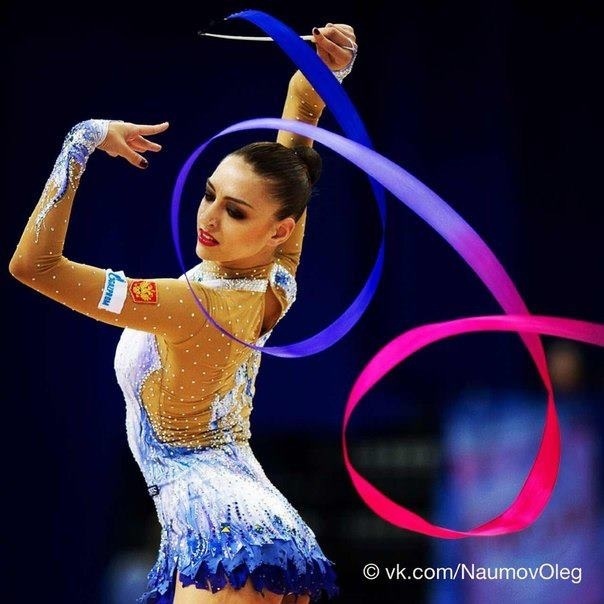 Rhythmic Gymnastics Ribbon Poses