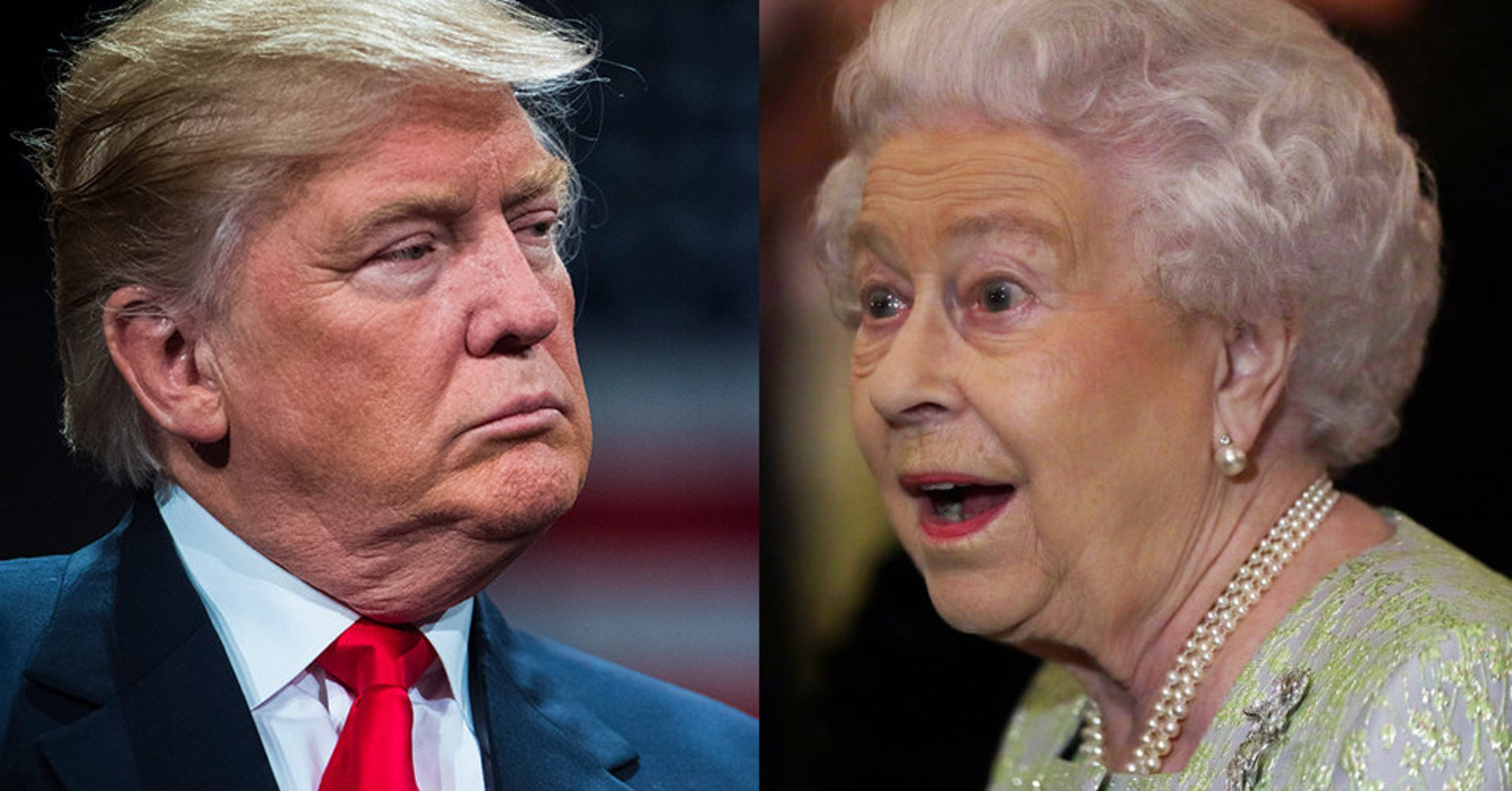 Someone Keeps Face Swapping Donald Trump With The British Queen Someone Keeps Face Swapping Donald Trump With The British Queen