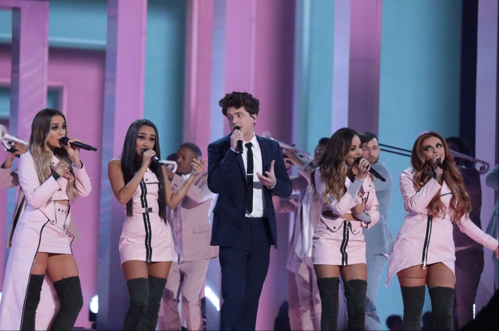 Little Mix and Charlie Puth