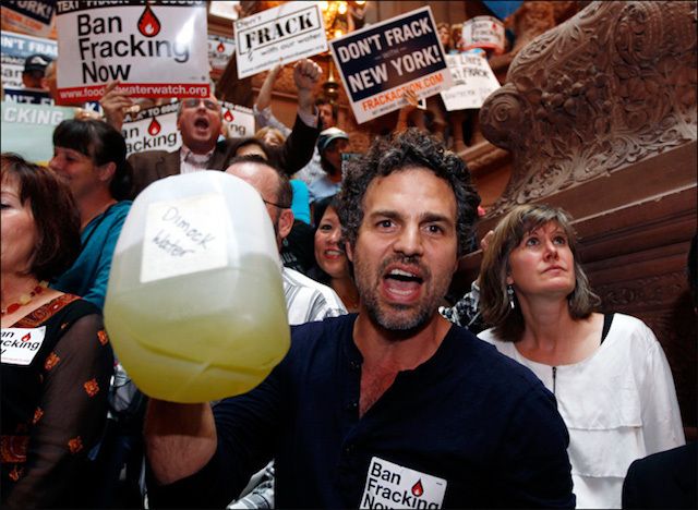 Actor Mark Ruffalo was allegedly put on the FBI terrorist watch list for his support of the anti-fracking documentary, Gasland (source)