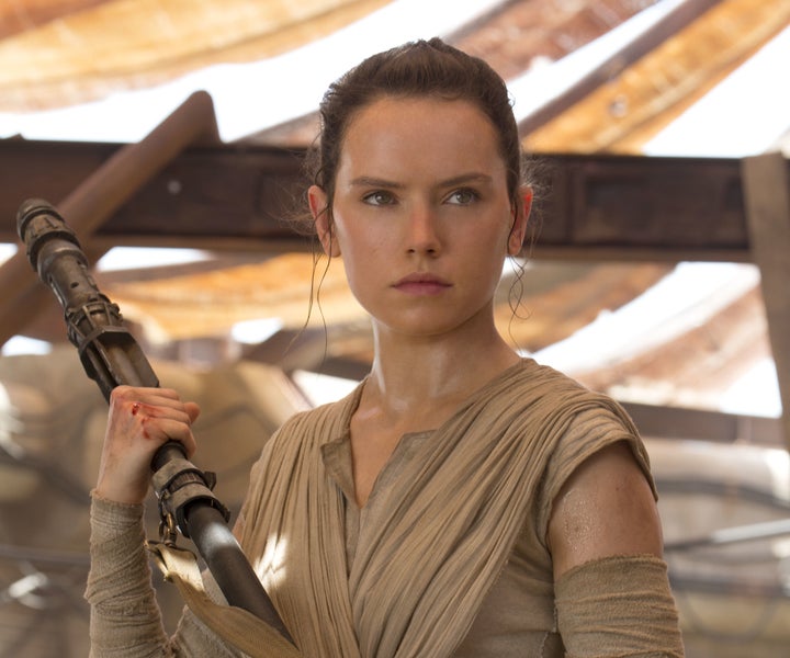 <strong>Daisy Ridley as Rey </strong>