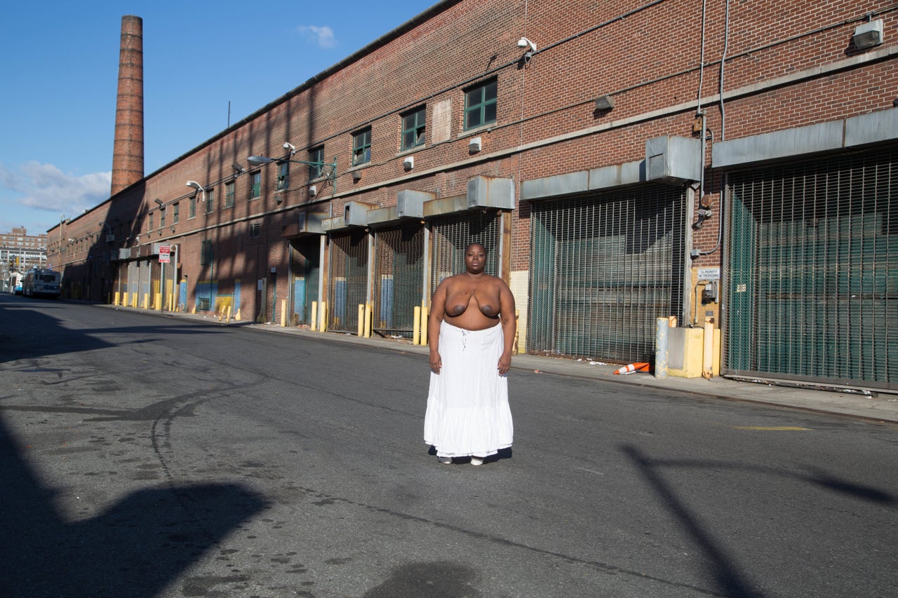 "Negro Burial Ground", MTA Bus Depot Harlem NYC, 2016