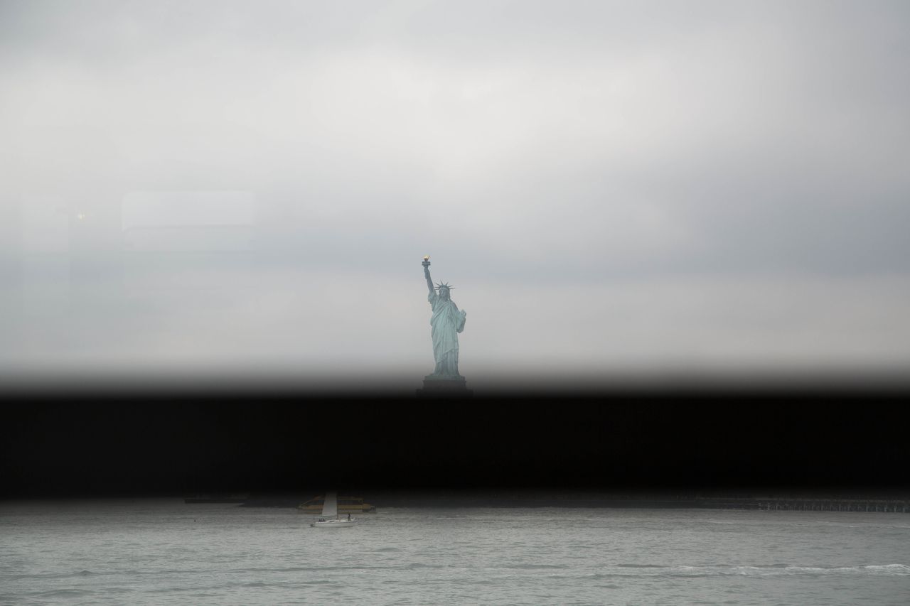"Fragment of Evidence, Statue Of Liberty," 2016