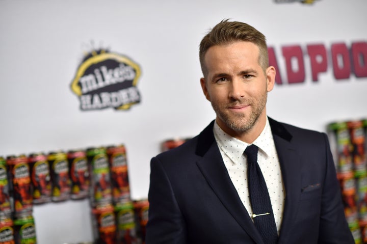 Ryan Reynolds at a "Deadpool" fan event at AMC Empire Theatre on Feb. 8, 2016 in New York City.