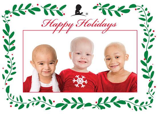 You can make a donation to St. Jude's and get holiday cards in return.