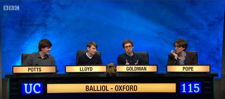 <strong>Daring University Challenge contestant Joey Goldman threw some serious shade at Paxo</strong>