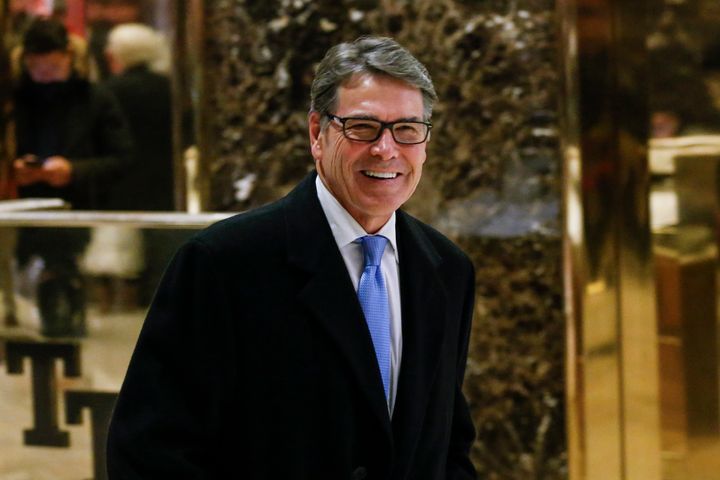 Perry after meeting with Trump on Monday.
