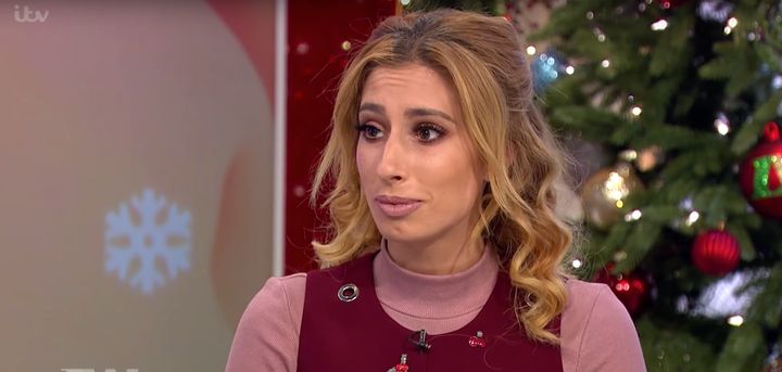 Stacey Solomon has her say