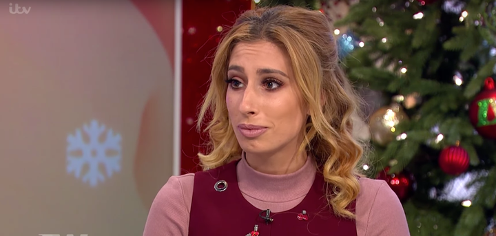 Stacey Solomon has her say