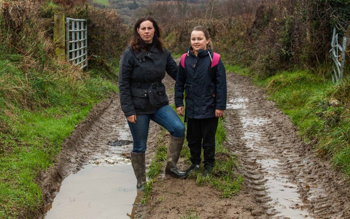 Julie Hewitt and her daughter Connie.