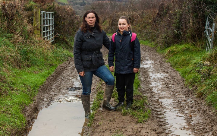 Julie Hewitt and her daughter Connie.