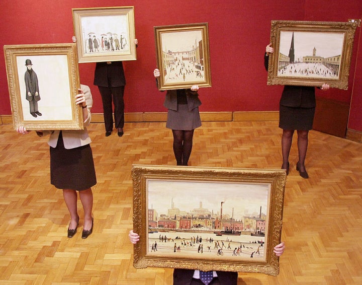 LS Lowry paintings.