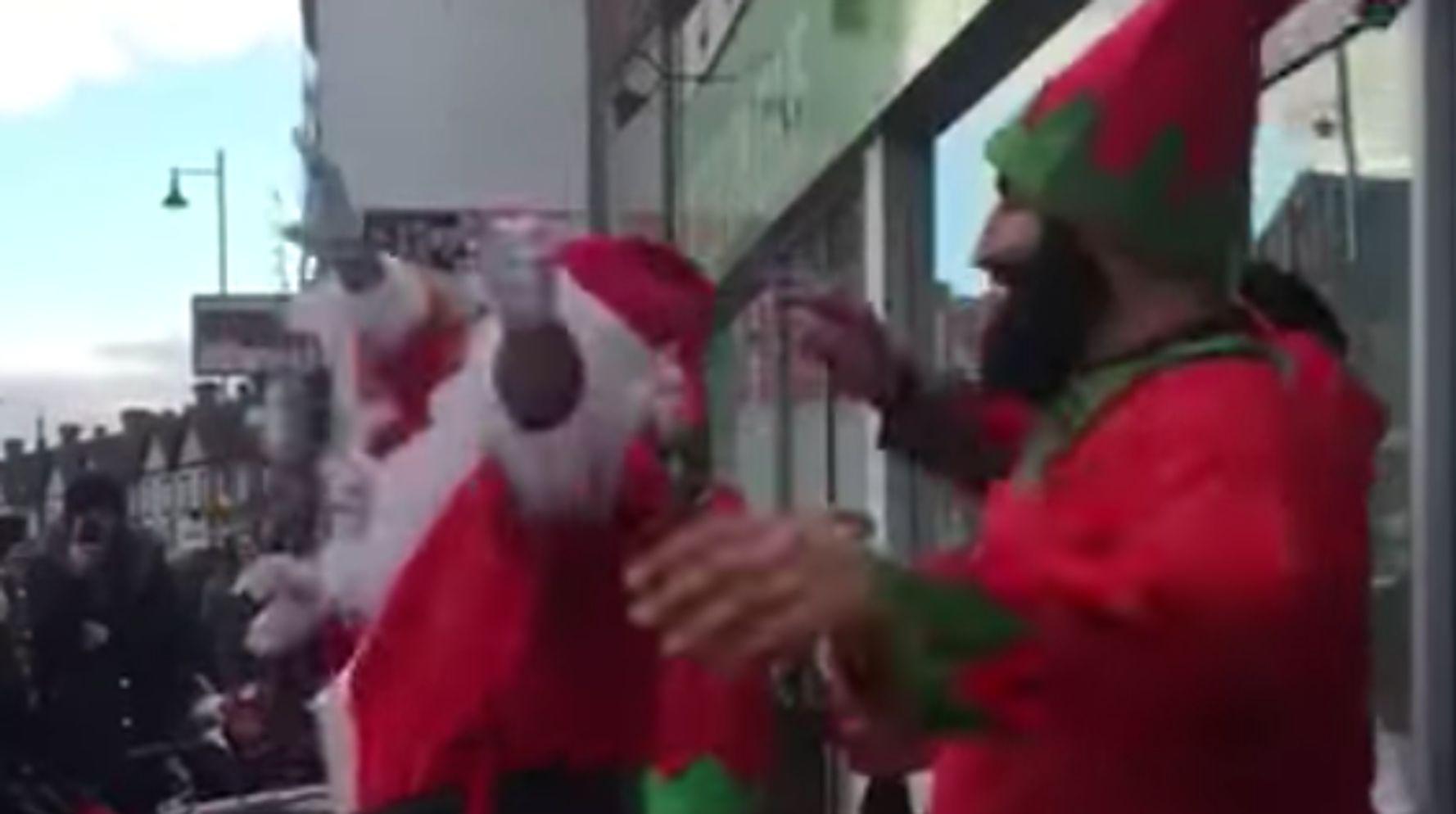 Video Of Santa And His Elves Dancing To Bhangra Is Guaranteed To Get