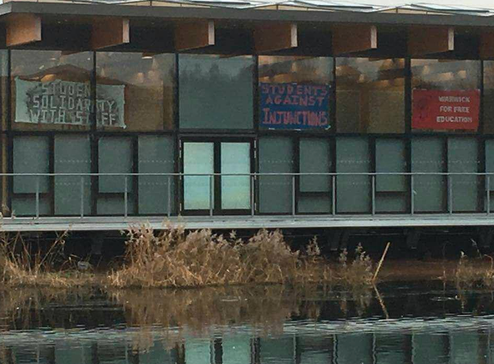 Students have been occupying the £5.3million building for 11 days 