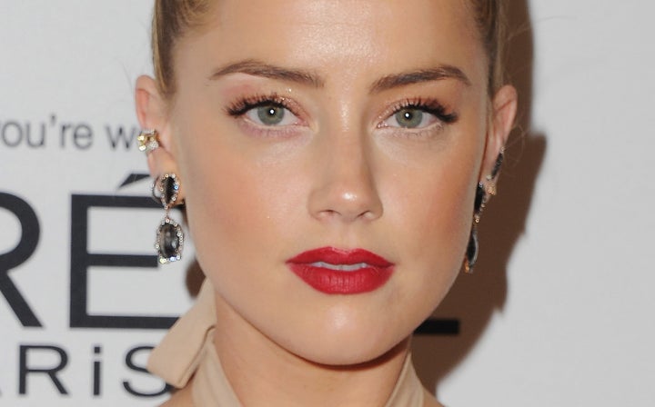 Amber Heard arrives at Glamour Women Of The Year 2016.