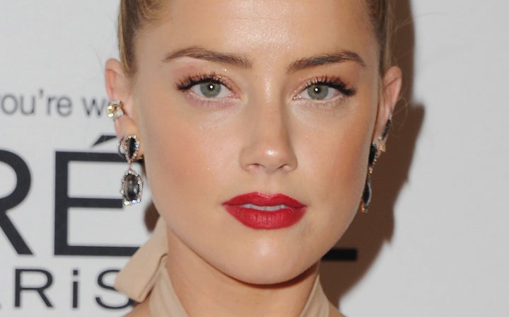 Amber Heard arrives at Glamour Women Of The Year 2016. 