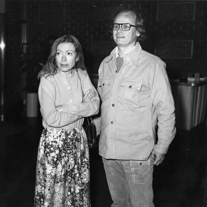 Joan Didion and her husband John Dunne in 1972.