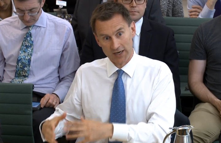 Health Secretary Jeremy Hunt