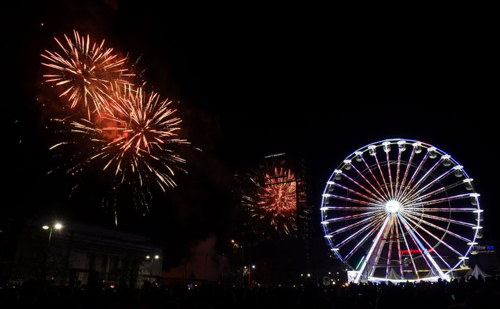 The perfect event for generic social media snaps of fireworks 