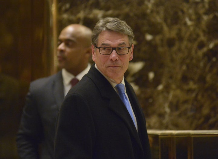 Former Texas Gov. Rick Perry is tipped to be picked as the new secretary of energy -- a department he once vowed to abolish.