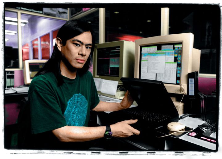 <p>Computer security expert and SDSC senior research fellow, Tsutomu Shimomura, helps take down Kevin Mitnick, a fugitive computer criminal.</p>