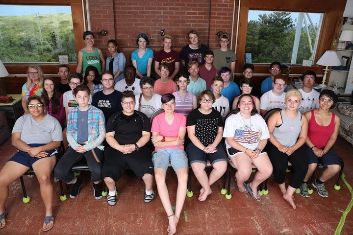 "Now more than ever LGBTQ youth need a happy and safe space to be celebrated and be themselves," Founding Director Puck Markham told HuffPost.