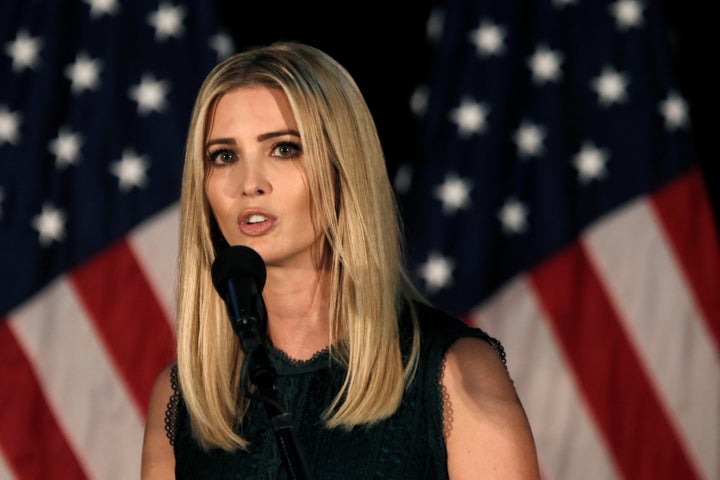 Ivanka Trump is executive vice president at the Trump Organisation.