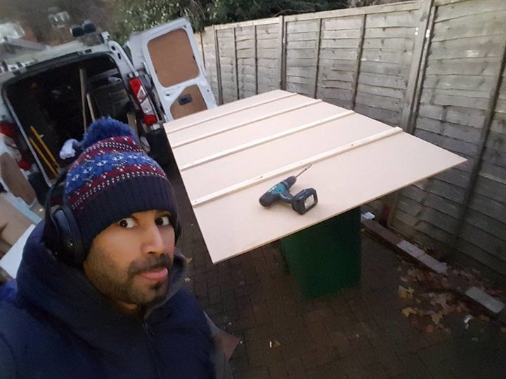 "I tried seeking advice online on how to construct it, but surprisingly I couldnβt find nothing so I was literally on my own," Benjamin said.