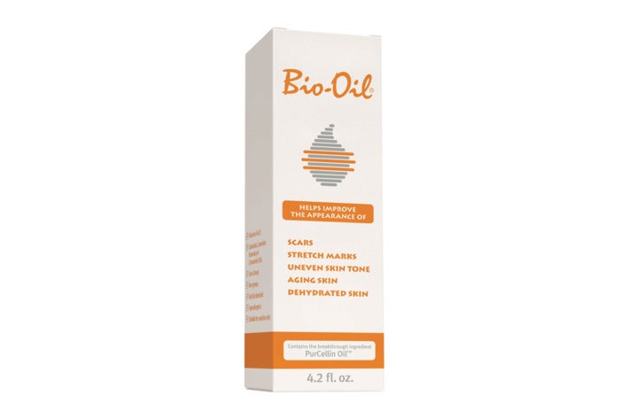 Bio-oil is one of the many companies currently marketing stretch-mark creams 