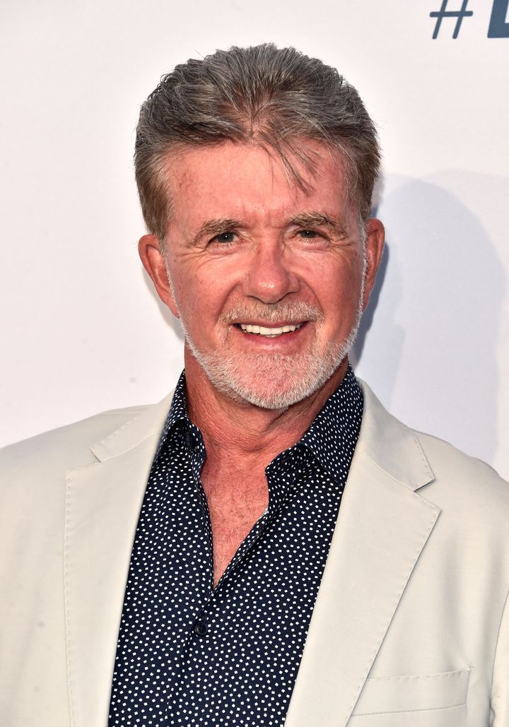 Actor Alan Thicke, seen here in August, was best known for his role as dad Jason Seaver on the 1980s hit “Growing Pains.