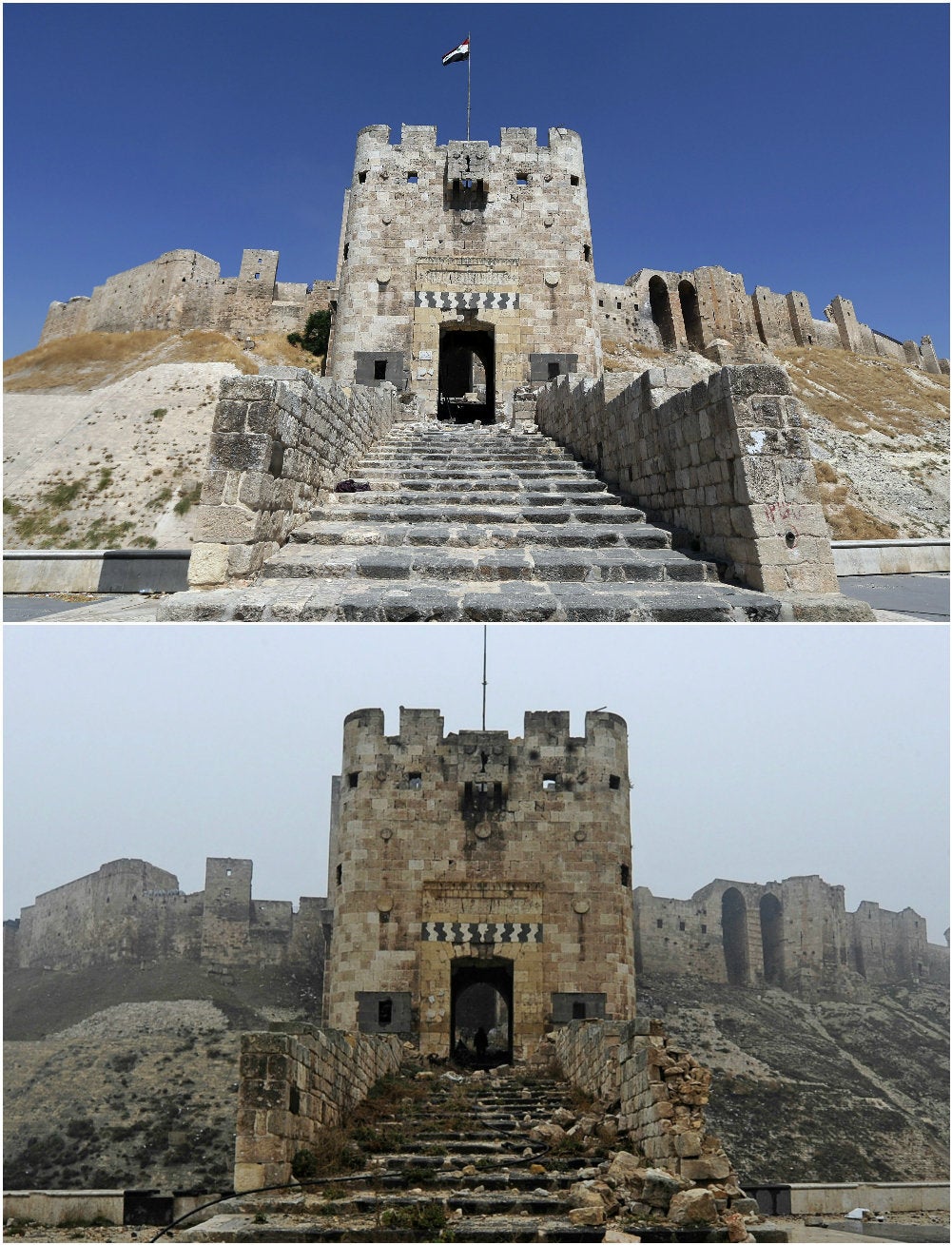 The Citadel's walls have crumbled and moss has grown over the ancient stones