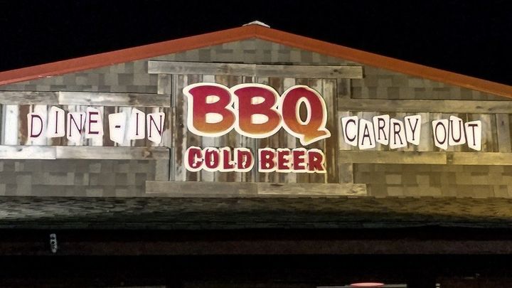 Cold beer and sweet justice at Brothers' BBQ in Kentucky.