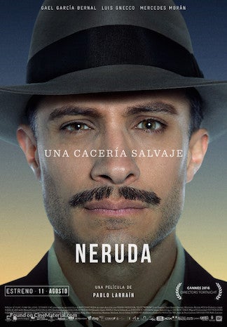 Gael García Bernal in <em>Neruda</em>