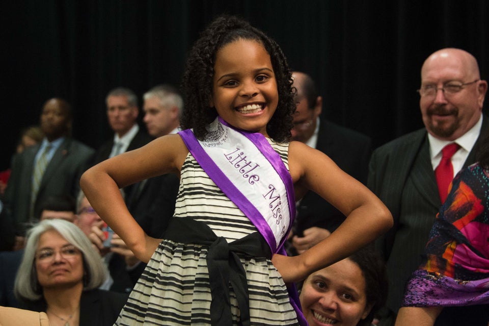 Mari "Little Miss Flint" Copeny, 8