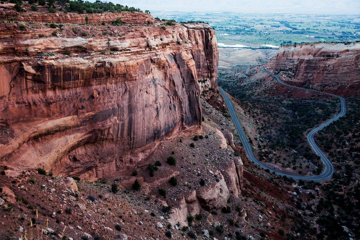 A rock formation at the Colorado National Monument, which Zinke would oversee.