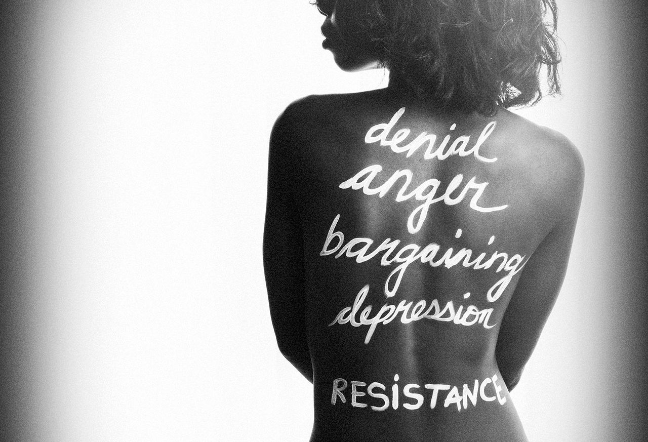 "Anger, denial, depression... resistance." 
