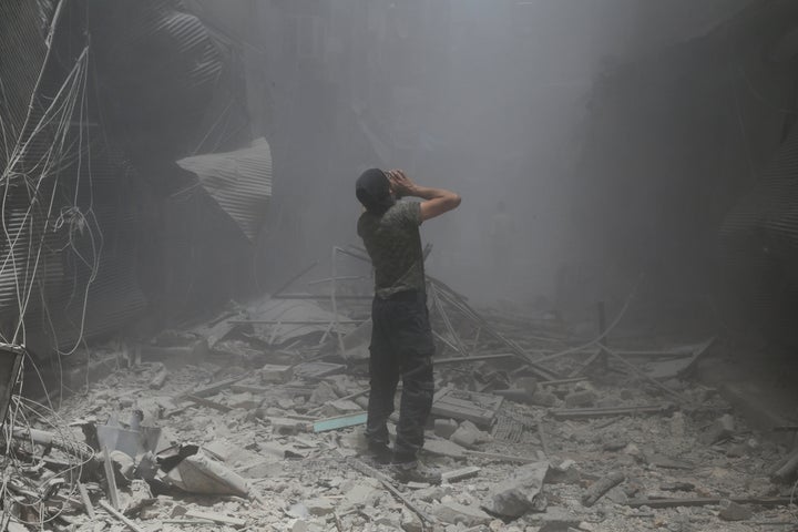 The conflict has killed nearly half a million Syrians in less than seven years.