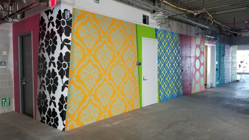 mural at 4 World Trade