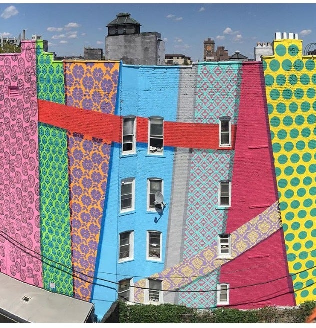 mural in Jersey City, New Jersey