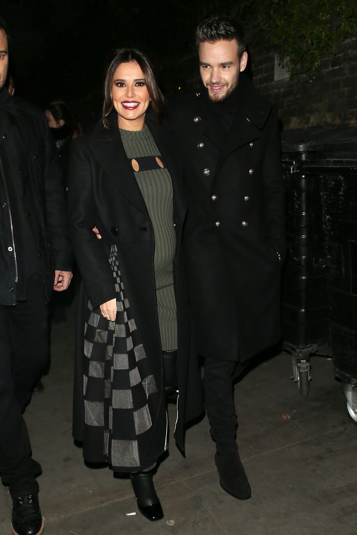 <strong>Cheryl did little to quash rumours when she attended an event with Liam last month</strong>