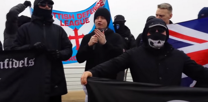 National Actions members during an event in Blackpool earlier this year