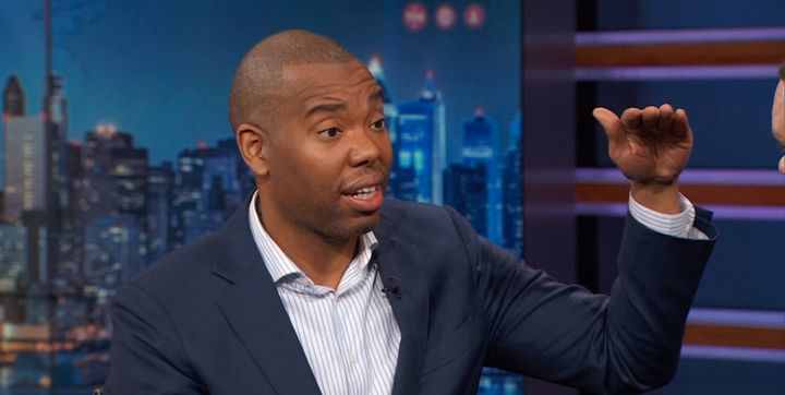 Ta-Nehisi Coates discusses President Barack Obama's and President-elect Donald Trump's respective qualifications for the presidency on "The Daily Show" with Trevor Noah.