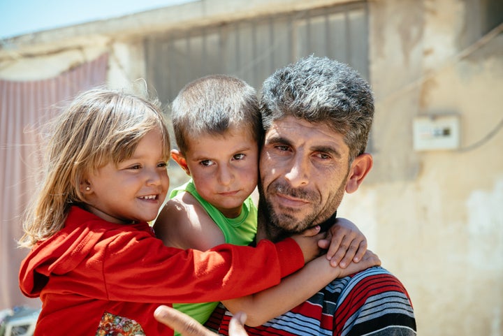 Ziad, a Syrian refugee in Lebanon, worries about his children’s future.