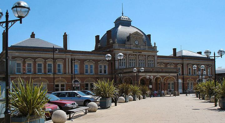 But the train station is beautiful