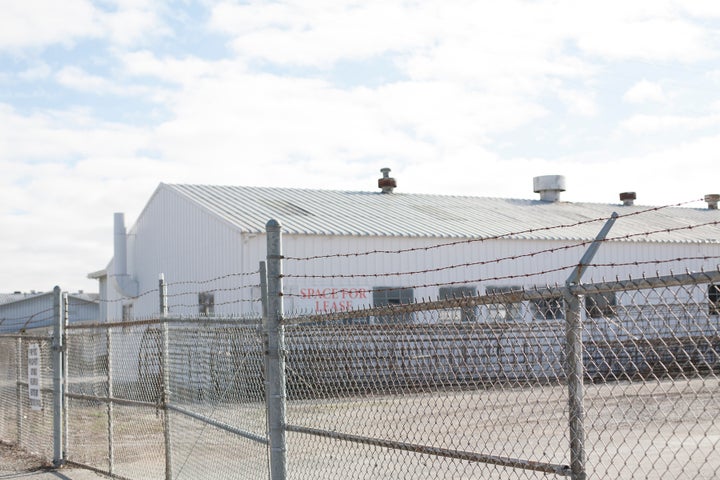 The town’s furniture factory used to provide steady jobs for hundreds. Now, the buildings sit empty.