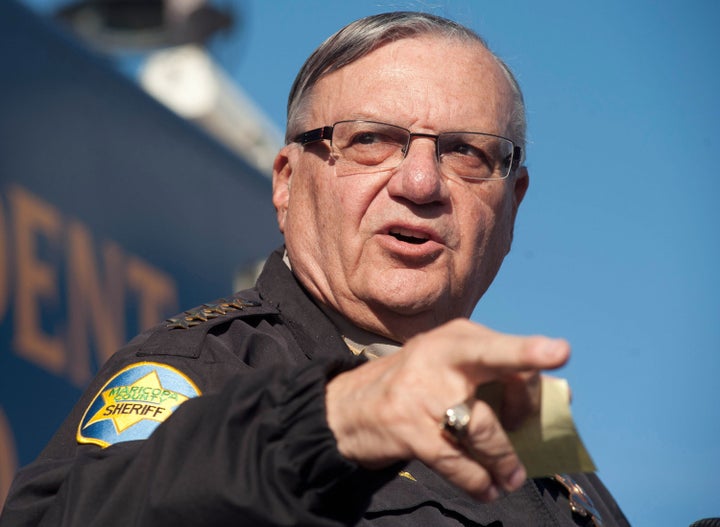 Sheriff Joe Arpaio of Maricopa County, Arizona, is accused of racially profiling a Latino rights group's organizer and then keeping her in jail despite her U.S. citizenship.