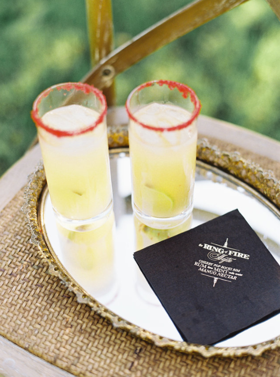 The Ring of Fire signature cocktail.